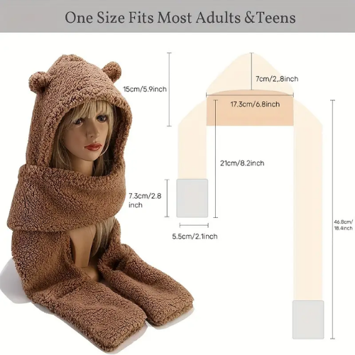 Set de Invierno 3 en 1 – Súper Suave, Extra Caliente y Adorable