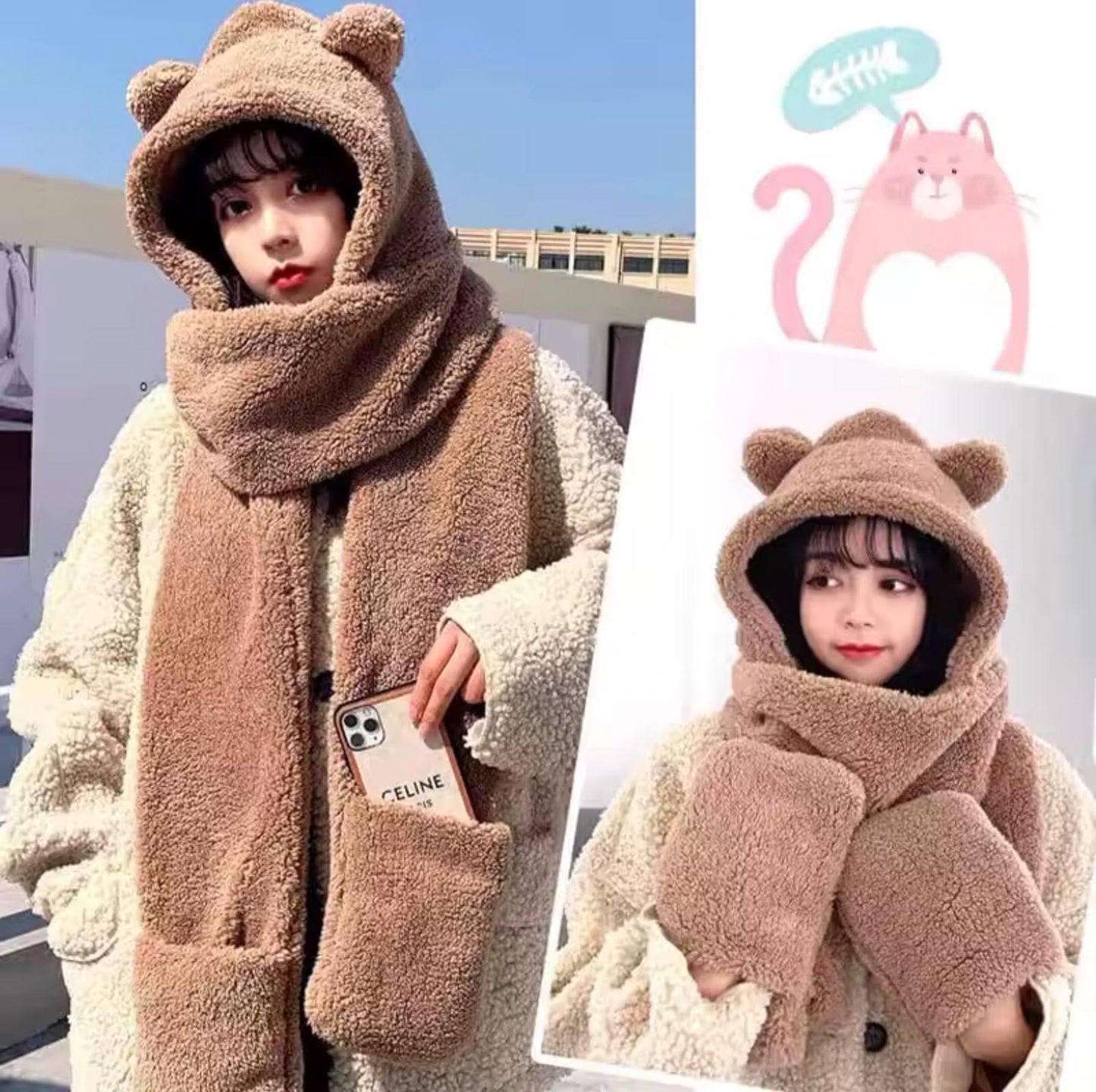 Set de Invierno 3 en 1 – Súper Suave, Extra Caliente y Adorable