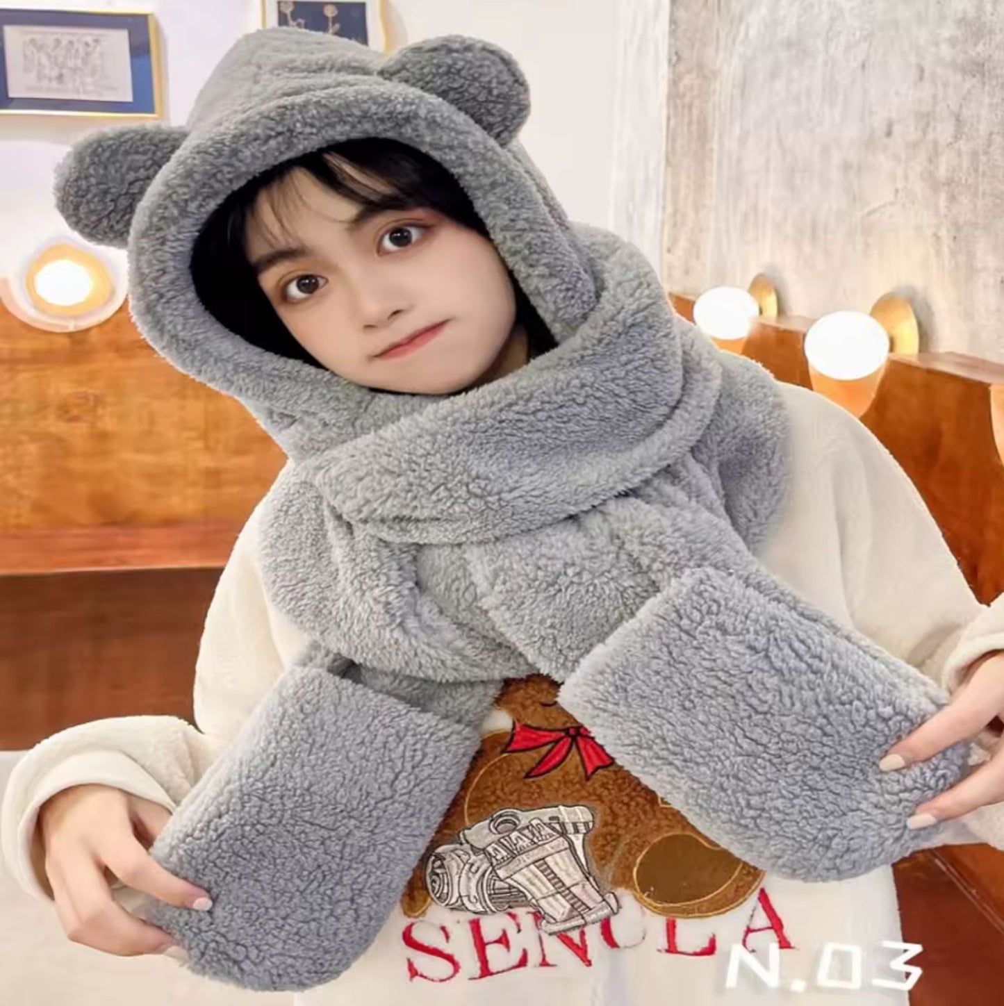 Set de Invierno 3 en 1 – Súper Suave, Extra Caliente y Adorable