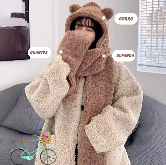 Set de Invierno 3 en 1 – Súper Suave, Extra Caliente y Adorable